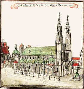 Cathedral Kirche zu S. Johann - Katedra, widok oglny